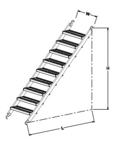 Factory Price Construction Platform Ladders Steel Scaffolding