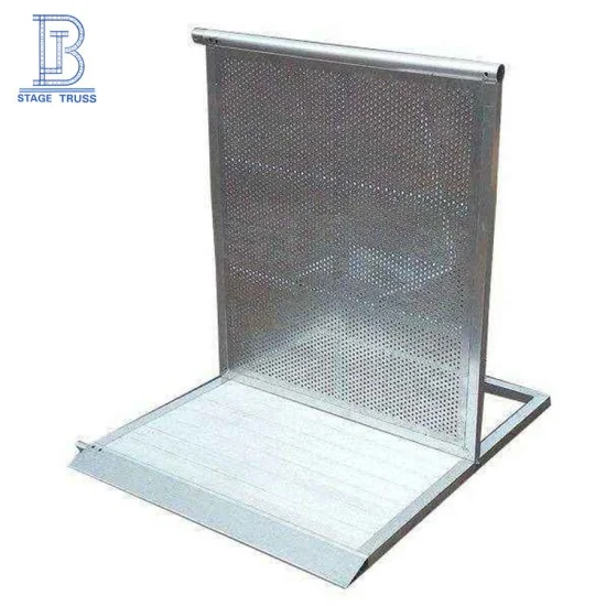 Safety Car Parking Barrier Aluminum Concert Stage Barricade